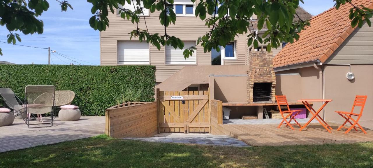 Berck Maison De Vacances Avec Terrasse Et Jardin, Buitenkant foto