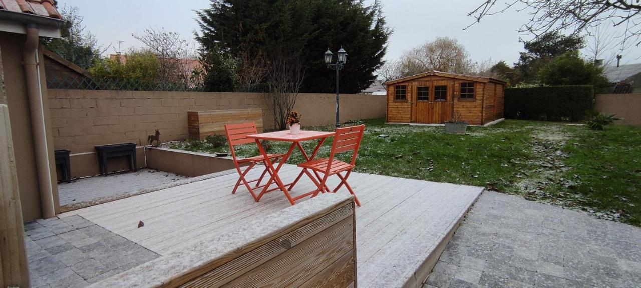 Berck Maison De Vacances Avec Terrasse Et Jardin, Buitenkant foto
